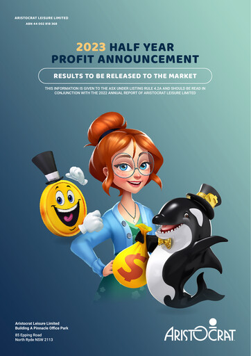 Thumbnail Aristocrat Half-year Report 2023-h1