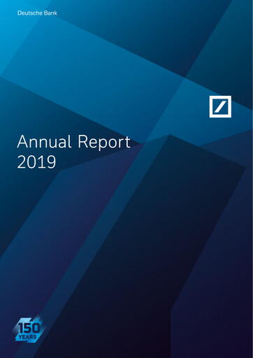 Thumbnail Deutsche Bank Annual Report 2019