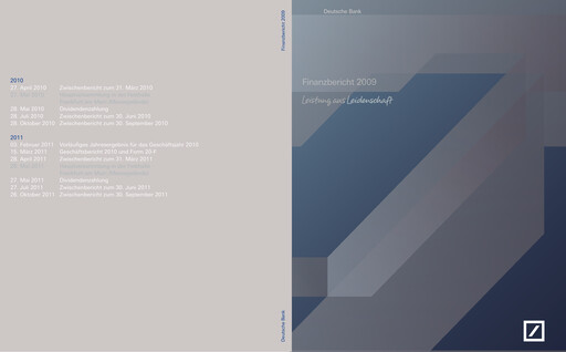 Thumbnail Deutsche Bank Financial Report 2009