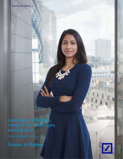 Thumbnail Deutsche Bank Financial Report 2014