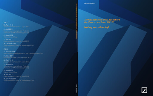 Thumbnail Deutsche Bank Financial Statement 2011