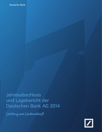 Thumbnail Deutsche Bank Financial Statement 2014