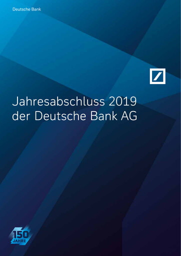 Thumbnail Deutsche Bank Financial Statement 2019