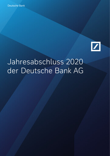 Thumbnail Deutsche Bank Financial Statement 2020