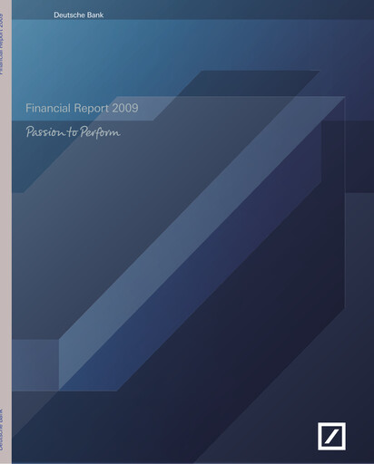 Thumbnail Deutsche Bank Financial Statement 2009