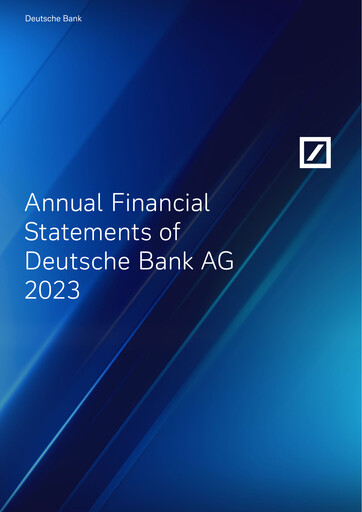Thumbnail Deutsche Bank Financial Statement 2023