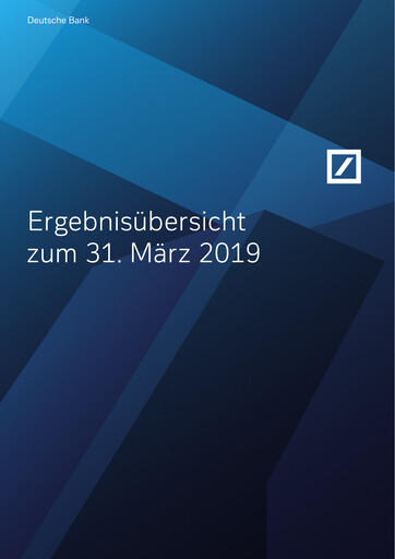 Thumbnail Deutsche Bank Quarterly Report 2019-q1