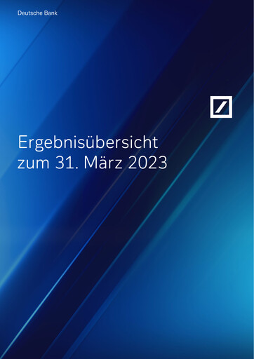 Thumbnail Deutsche Bank Quarterly Report 2023-q1