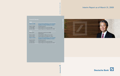 Vorschaubild Deutsche Bank Quartalsbericht 2009-q1