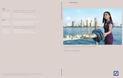 Vorschaubild Deutsche Bank Quartalsbericht 2010-q1