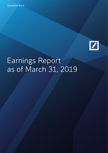 Vorschaubild Deutsche Bank Quartalsbericht 2019-q1