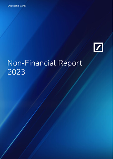 Thumbnail Deutsche Bank Sustainability Report 2023