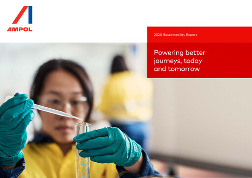Vorschaubild Ampol Nachhaltigkeitsbericht 2020