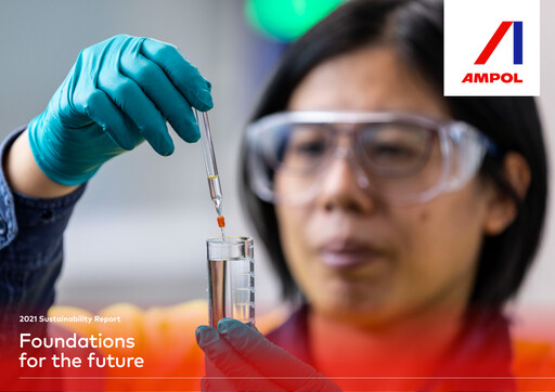 Vorschaubild Ampol Nachhaltigkeitsbericht 2021