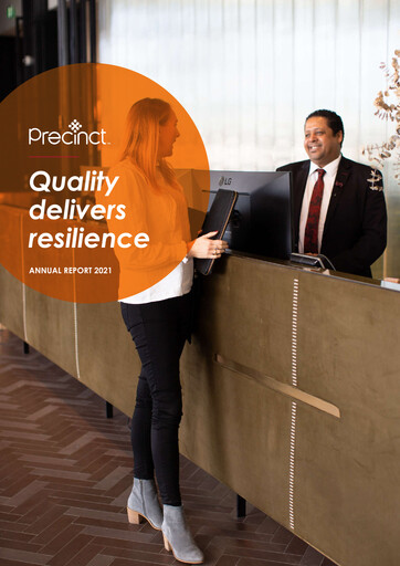 Thumbnail Precinct Properties
 Annual Report 2021