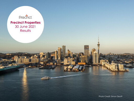 Thumbnail Precinct Properties
 Financial Statement 2021