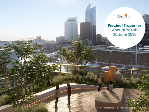 Thumbnail Precinct Properties
 Financial Statement 2022
