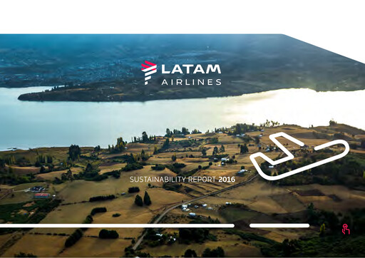 Miniature LATAM Airlines  Rapport de durabilité 2016