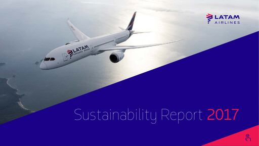 Miniature LATAM Airlines  Rapport de durabilité 2017