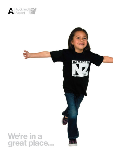 Thumbnail Auckland Airport Annual Report 2008