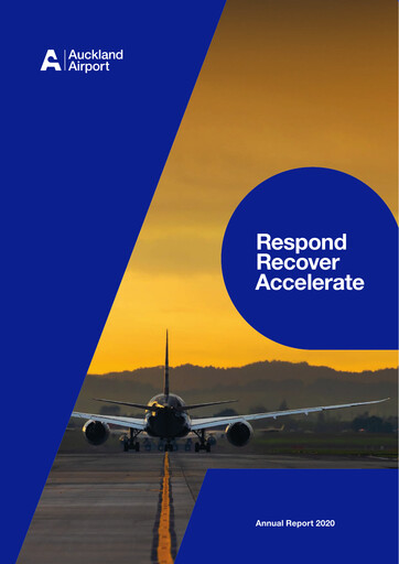 Thumbnail Auckland Airport Annual Report 2020