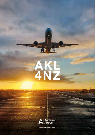 Thumbnail Auckland Airport Annual Report 2021