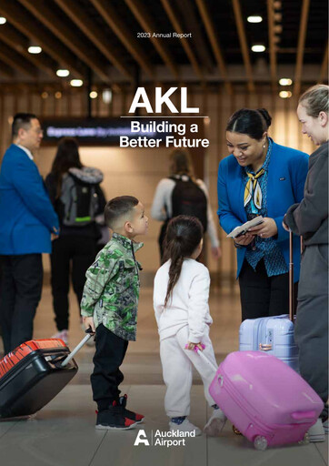 Thumbnail Auckland Airport Annual Report 2023