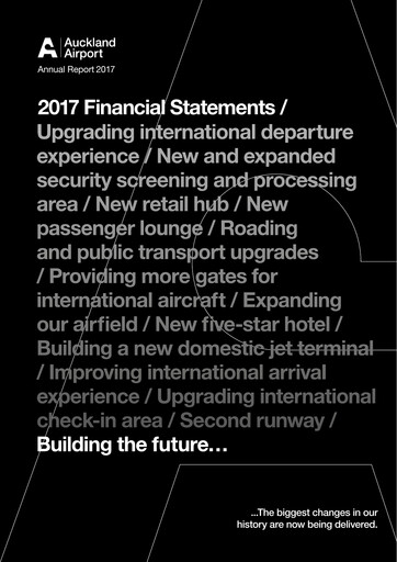 Thumbnail Auckland Airport Financial Statement 2017