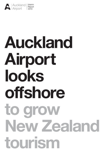 Thumbnail Auckland Airport Half-year Report 2010-h1