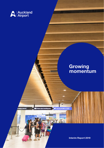 Thumbnail Auckland Airport Half-year Report 2019-h1