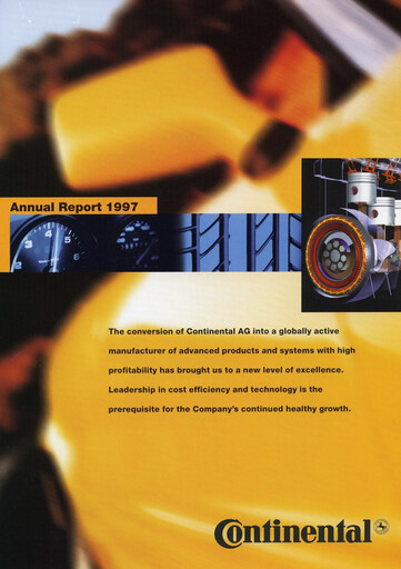 Thumbnail Continental Annual Report 1997