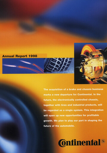 Thumbnail Continental Annual Report 1998