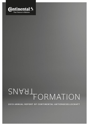 Thumbnail Continental Financial Statement 2019