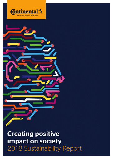 Thumbnail Continental Sustainability Report 2018