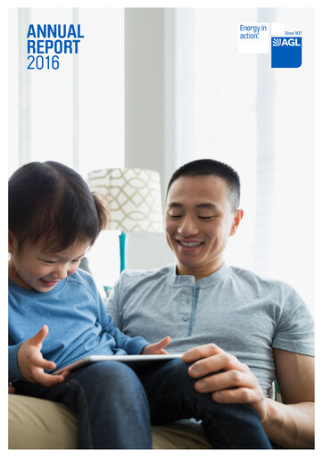 Thumbnail AGL Energy
 Annual Report 2016