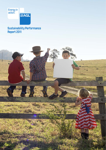 Thumbnail AGL Energy
 Sustainability Report 2011