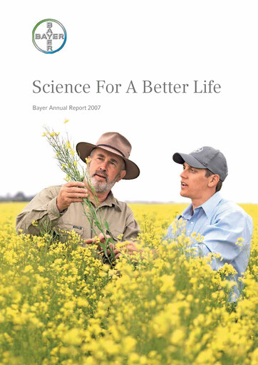 Vorschaubild Bayer Jahresbericht 2007
