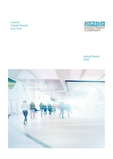 Thumbnail Australian Foundation Investment Company Annual Report 2023