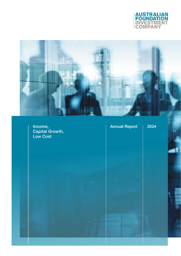 Thumbnail Australian Foundation Investment Company Annual Report 2024
