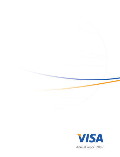 Miniature Visa Rapport annuel 2009