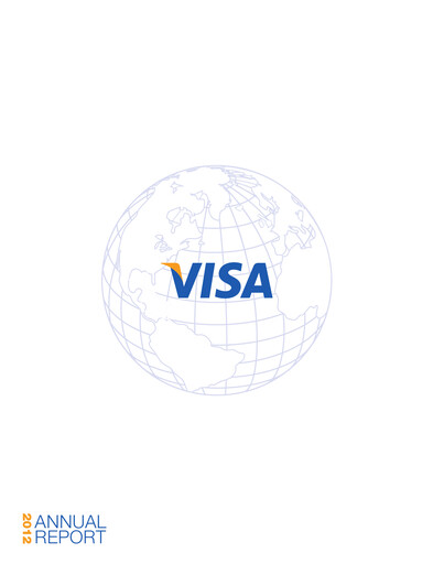 Miniature Visa Rapport annuel 2012