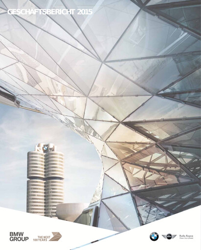 Miniature BMW Rapport annuel 2015