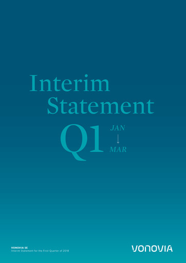 Vorschaubild Vonovia Quartalsbericht 2018-q1
