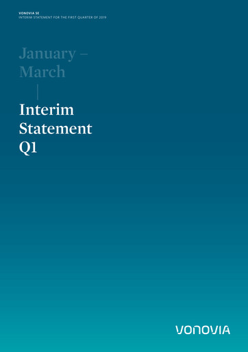 Vorschaubild Vonovia Quartalsbericht 2019-q1