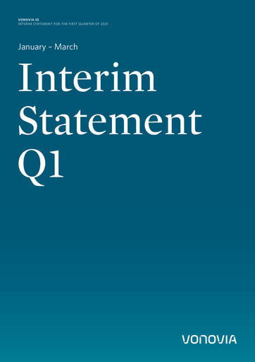 Vorschaubild Vonovia Quartalsbericht 2021-q1