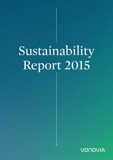 Thumbnail Vonovia Sustainability Report 2015
