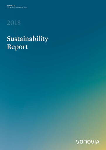 Thumbnail Vonovia Sustainability Report 2018