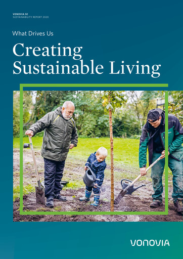 Thumbnail Vonovia Sustainability Report 2020