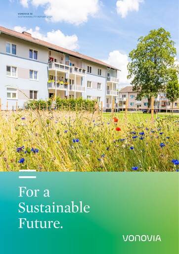 Thumbnail Vonovia Sustainability Report 2021