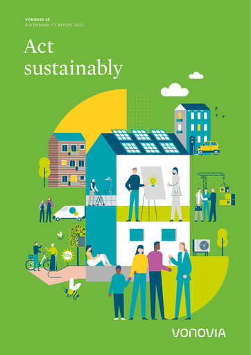 Thumbnail Vonovia Sustainability Report 2022